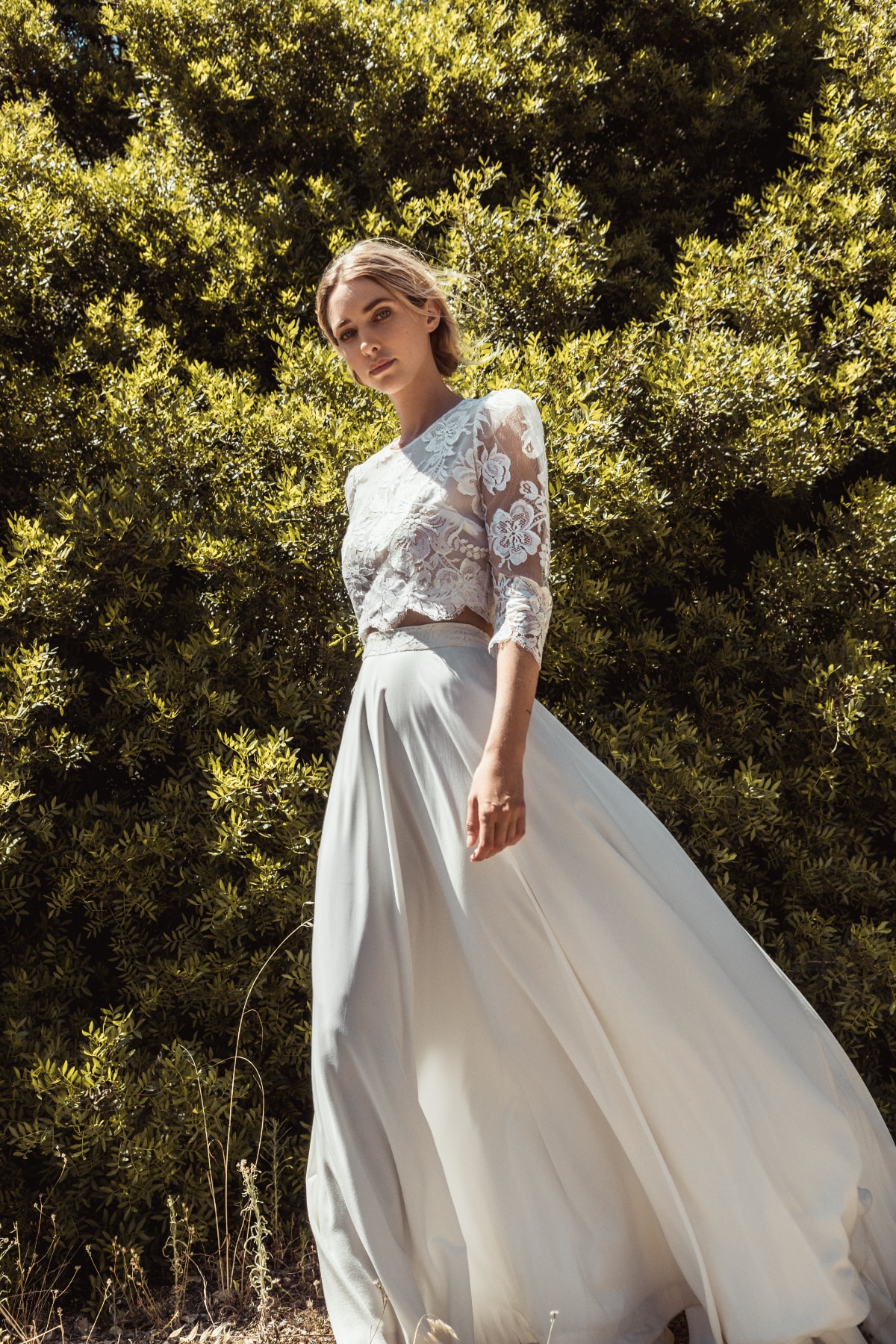 Les robes de mariée Caroline Takvorian sont chez Melody Nelson à Namur