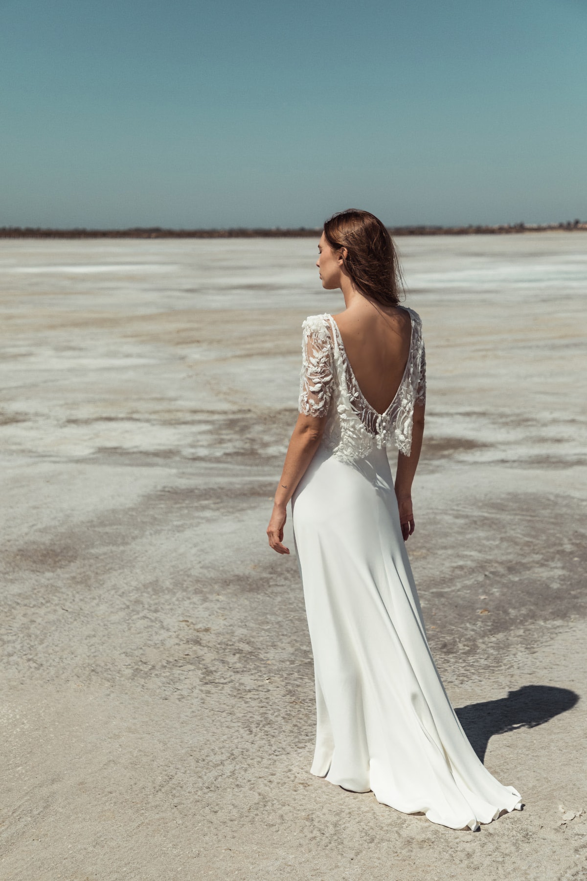 Les robes de mariée Caroline Takvorian sont chez Melody Nelson à Namur