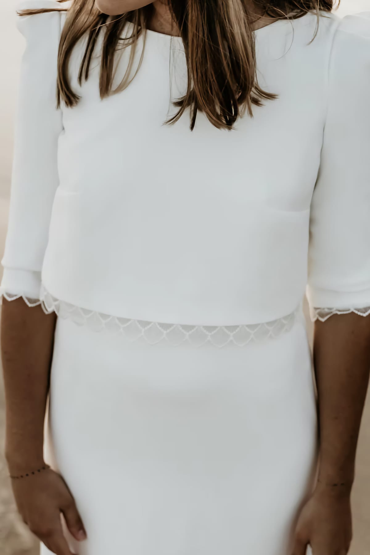 robe de mariée Claudine création disponible chez Melody Nelson à Erpent, Namur, Belgique