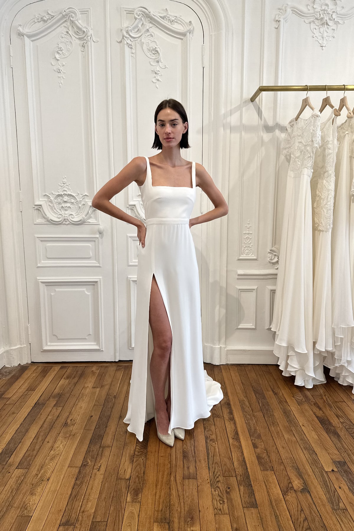 Les robes de mariée Caroline Takvorian sont chez Melody Nelson à Namur