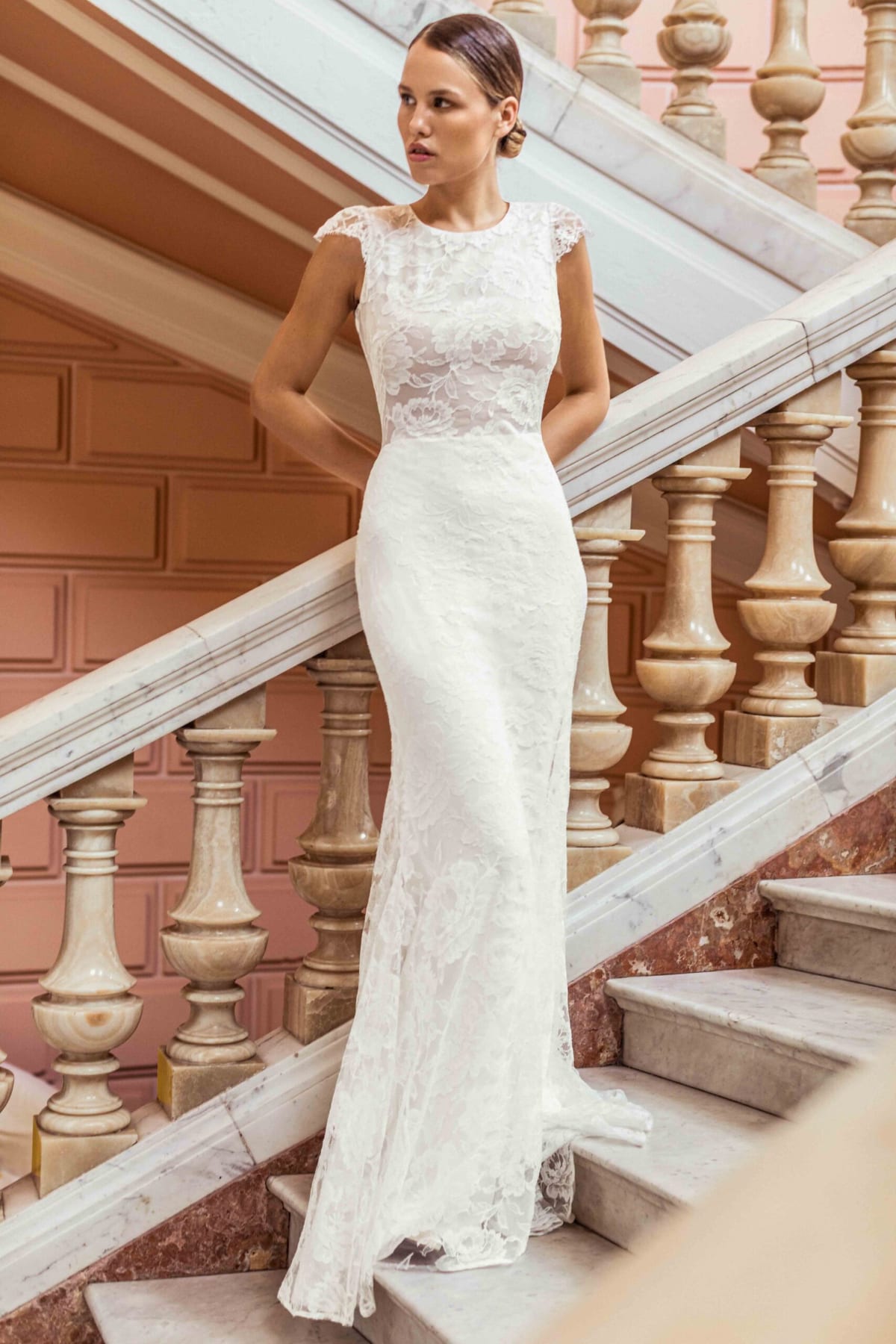 Les robes de mariée Caroline Takvorian sont chez Melody Nelson à Namur