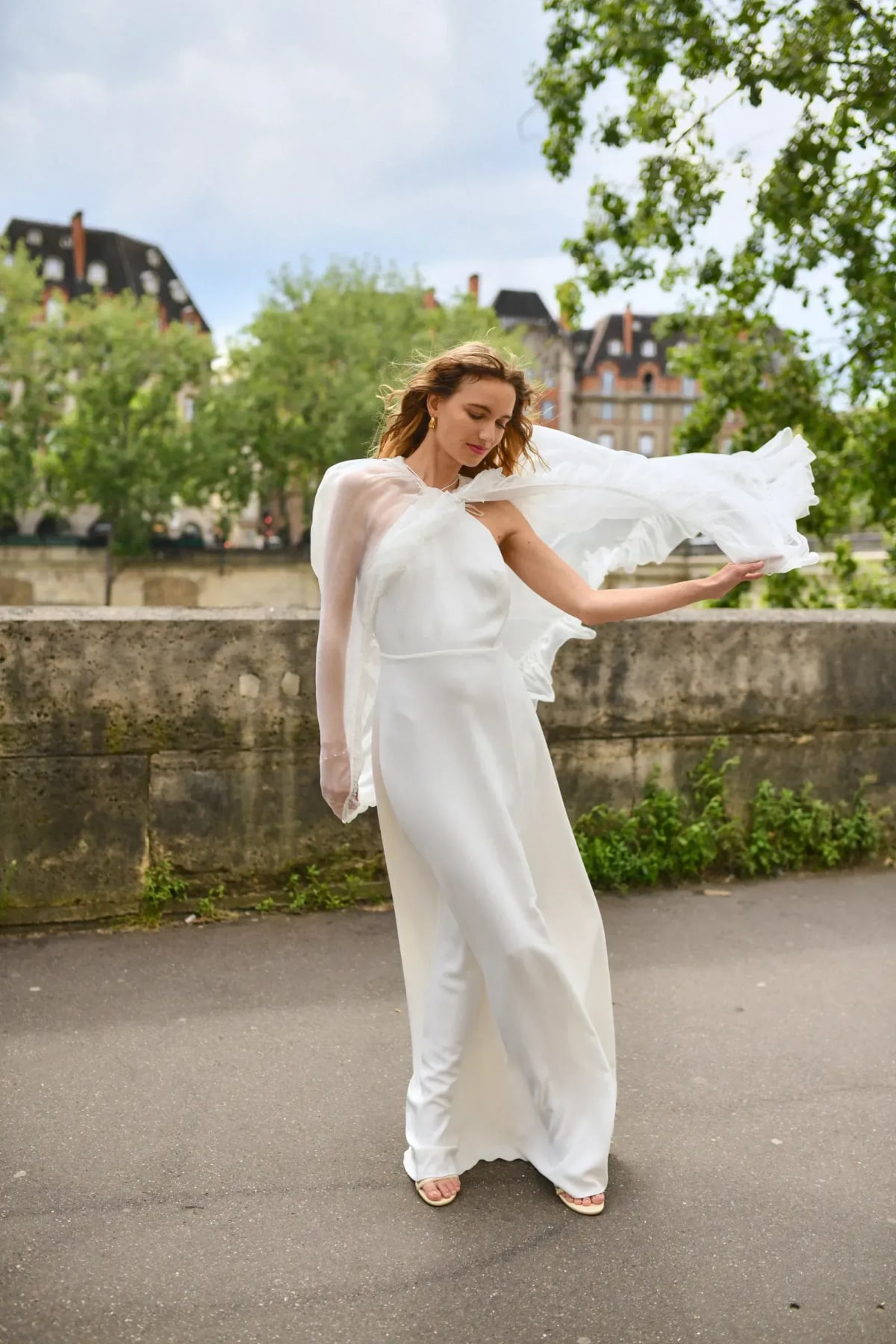Donatelle Godart wedding dress @ Melody Nelson