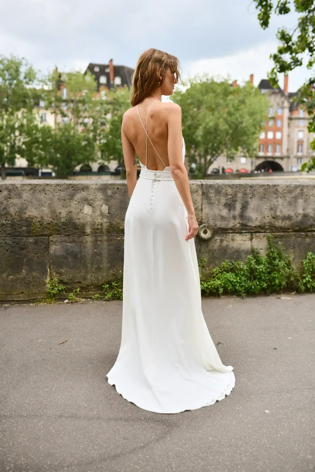 Donatelle Godart wedding dress @ Melody Nelson
