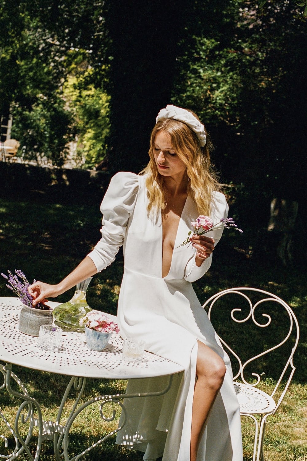 Donatelle Godart wedding dress @ Melody Nelson