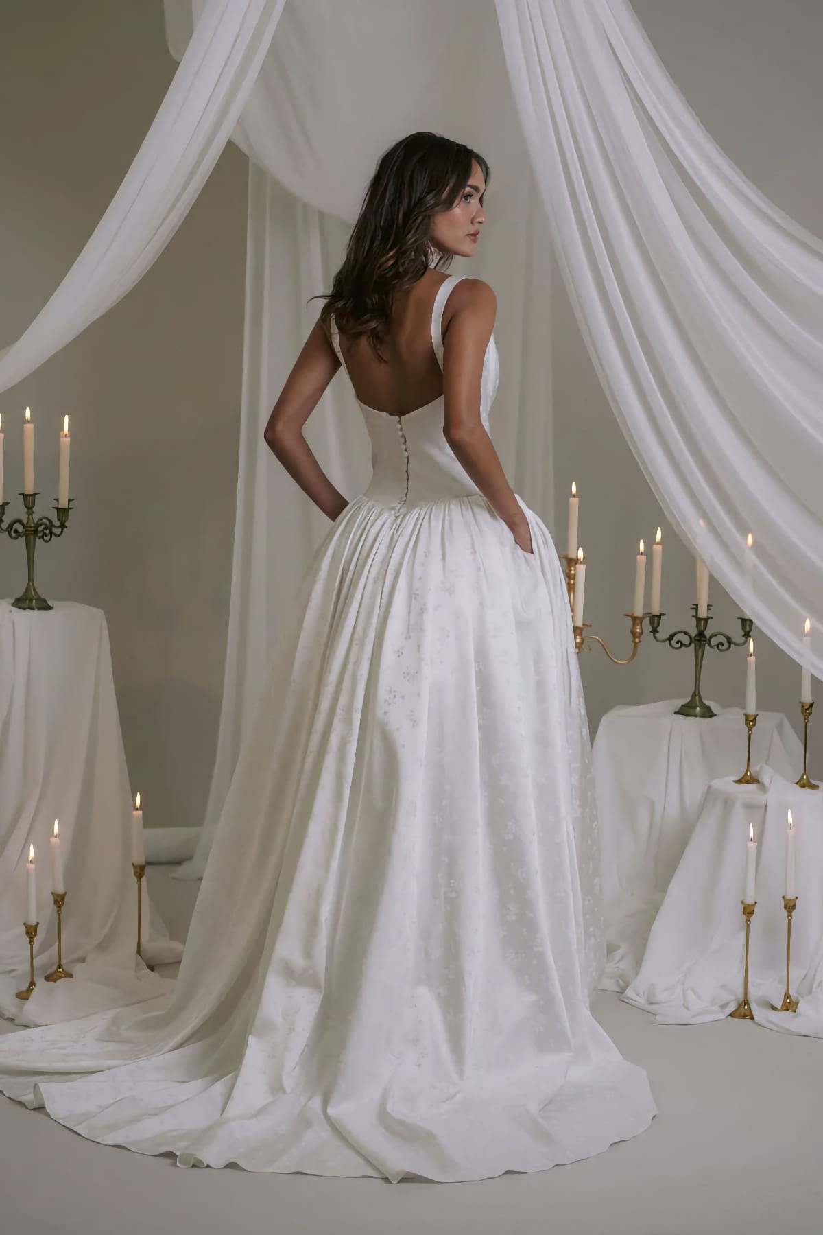 Rime Arodaky wedding dress available at Melody Nelson in Erpent, Namur, Belgium.