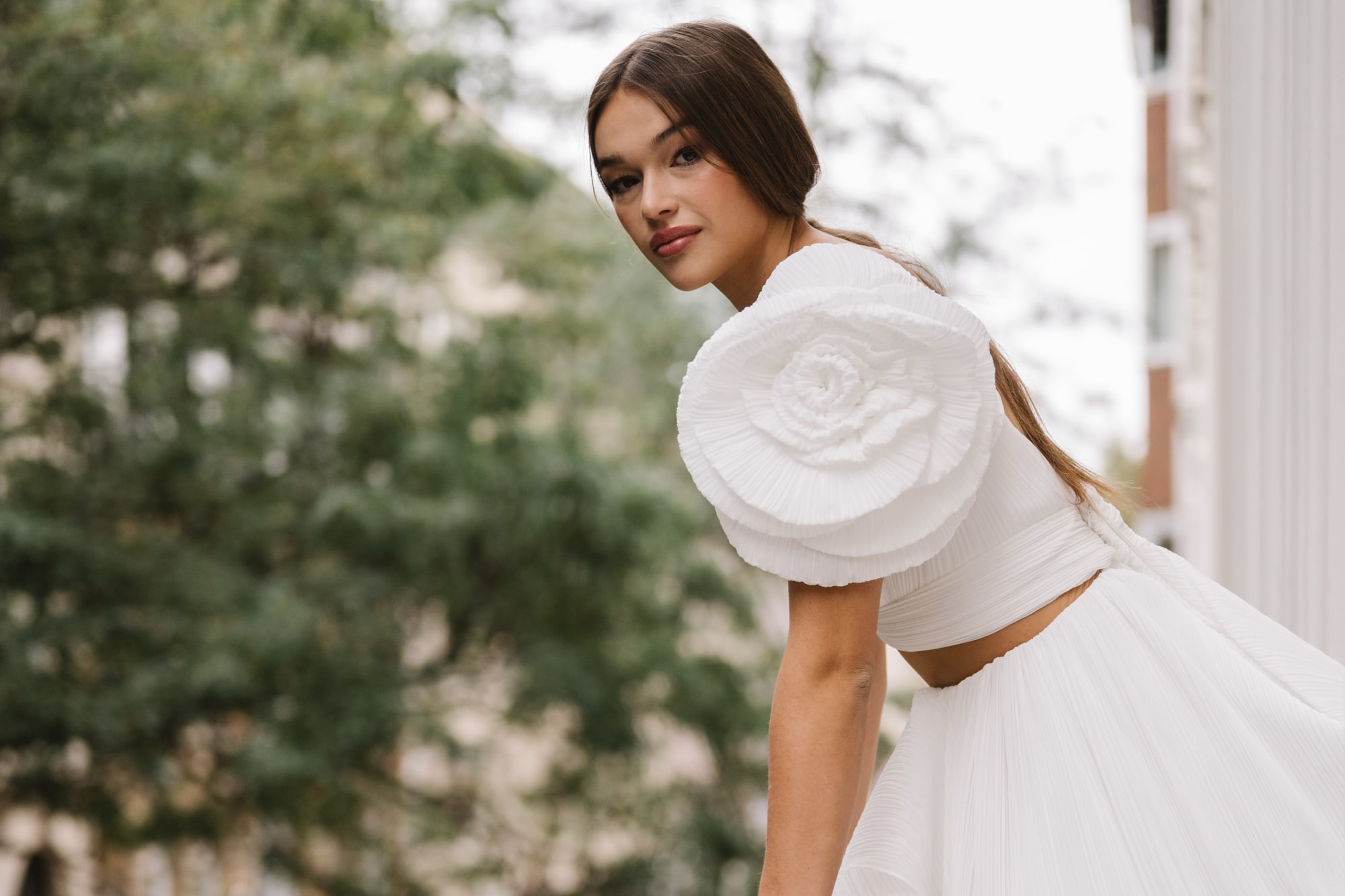 Rue de Seine's wedding gowns at Melody Nelson in Namur, Belgium