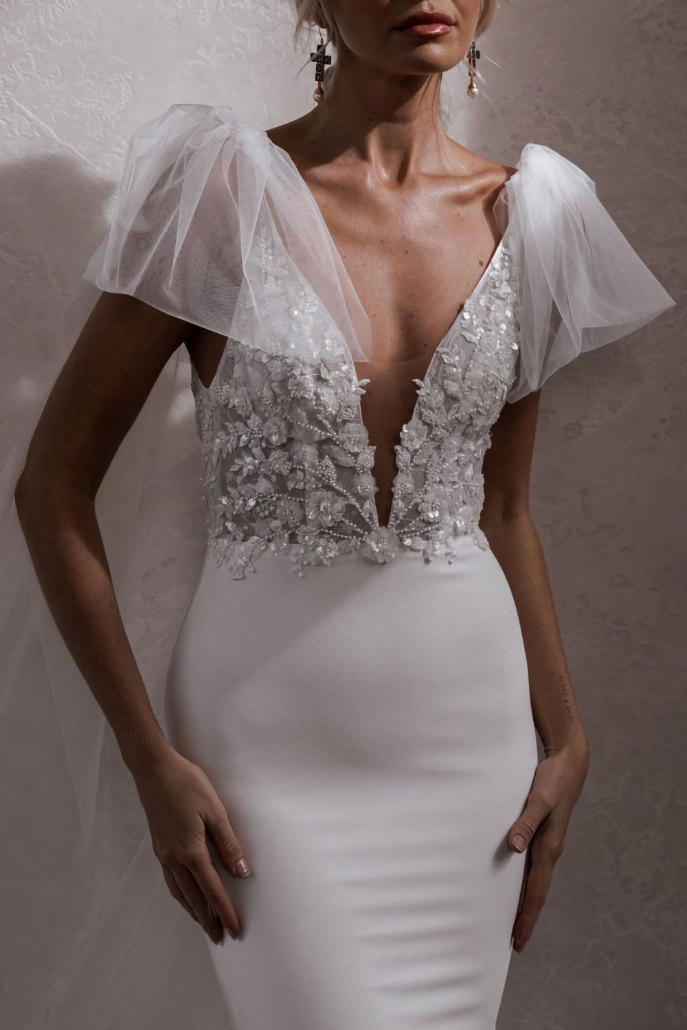 robe de mariée Made with Love disponible chez Melody Nelson à Erpent, Namur, Belgique